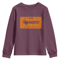 Texas Youth Sweatshirt Lone Star State Western Cowboy BNCNTRY Country - Wonder Print Shop