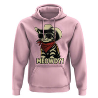Vintage Cowboy Cat Hoodie Retro 90s Western Country Rodeo Meowdy Partner - Wonder Print Shop