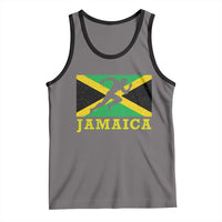Jamaican Flag Track And Field Tank Top Retro Vintage Jamaica Runner Track Team - Wonder Print Shop