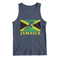 Jamaican Flag Track And Field Tank Top Retro Vintage Jamaica Runner Track Team - Wonder Print Shop