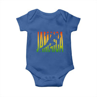 Jamaica Track And Field Baby Onesie Retro Vintage Sport Jamaican Flag - Wonder Print Shop