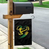 Jamaica Soccer Garden Flag Jamaican Flag Reggae Football Caribbean Pride - Wonder Print Shop