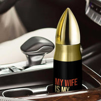 My Wife Is My Favorite Problem Funny Bullet Tumbler Retro 70s Husband Graphic