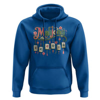Funny Mahjong Lovers Hoodie Funny Mahjong Lovers Chinese Game Floral Vintage Aesthetic Graphic