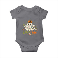 Halloween Ghost Playing Mahjong Spooky Boo Funny Costume Baby Onesie Mahjong Lover Gift