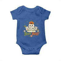 Halloween Ghost Playing Mahjong Spooky Boo Funny Costume Baby Onesie Mahjong Lover Gift