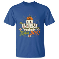 Halloween Ghost Playing Mahjong Spooky Boo Funny Costume T Shirt Mahjong Lover Gift