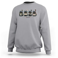 Black Cat Mahjong Lover Cute Graphic Sweatshirt