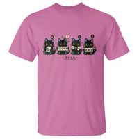 Black Cat Mahjong Lover Cute Graphic T Shirt
