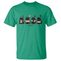 Black Cat Mahjong Lover Cute Graphic T Shirt