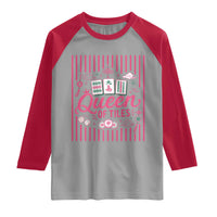 Queen Of Tiles Pink Mahjong Lover Game Night Graphic Raglan Shirt