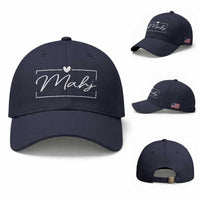 Mahjong Lovers Baseball Cap Mah Jongg Game Night Graphic