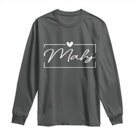 Mahjong Lovers Long Sleeve Shirt Mah Jongg Game Night Graphic