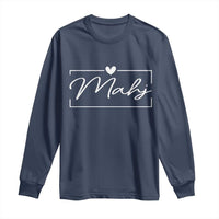 Mahjong Lovers Long Sleeve Shirt Mah Jongg Game Night Graphic