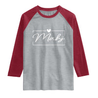 Mahjong Lovers Raglan Shirt Mah Jongg Game Night Graphic