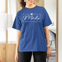 Mahjong Lovers T Shirt For Women Mah Jongg Game Night Graphic