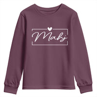 Mahjong Lovers Youth Sweatshirt Mah Jongg Game Night Graphic