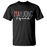 Mahjong Lovers Mahj Squad T Shirt Boho Pastel Cute Game Night Graphic