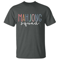 Mahjong Lovers Mahj Squad T Shirt Boho Pastel Cute Game Night Graphic