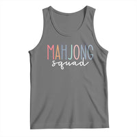 Mahjong Lovers Mahj Squad Tank Top Boho Pastel Cute Game Night Graphic