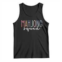 Mahjong Lovers Mahj Squad Tank Top Boho Pastel Cute Game Night Graphic