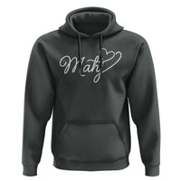 Mahjong Lovers Hoodie Funny Mah Jongg Heart Game Night Graphic