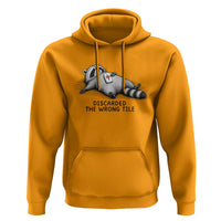 Funny Raccoon Mahjong Lovers Hoodie Discarded The Wrong Tile