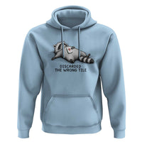 Funny Raccoon Mahjong Lovers Hoodie Discarded The Wrong Tile