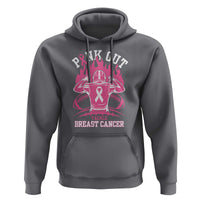 Tackle Football Breast Cancer Awareness Hoodie Pink Out Ribbon