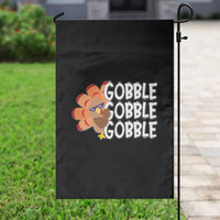 Thanksgiving Gobble Garden Flag Turkey Day Thanksgiving Family - Wonder Print Shop