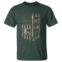 Personalized Vintage U.S. Army Dad T Shirt Custom Name Tag Proud Military Family Member Soldier Graduation - Wonder Print Shop