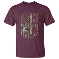 Personalized Vintage U.S. Army Sister T Shirt Custom Name Tag Proud Military Family Member Soldier Graduation - Wonder Print Shop