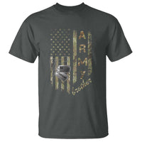 Personalized Vintage U.S. Army Brother T Shirt Custom Name Tag Proud Military Family Member Soldier Graduation - Wonder Print Shop
