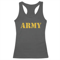 Army Racerback Tank Top Military Training PT Exercise Workout Gear Veterans Service