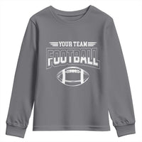 Custom Football Team Name Youth Sweatshirt Personalized Game Day Mom High School Cheer Mom - Wonder Print Shop