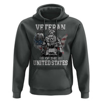 Personalized Veteran Of The United States Hoodie Custom Name Tag Memorial Independence Day Gift For Veterans American Flag