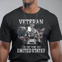 Personalized Veteran Flag T Shirt Custom Name Tag U.S. Army TS10