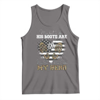 Personalized Army Mom Tank Top Custom Name Proud Military Family US Flag
