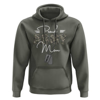 Personalized Army Family Hoodie Custom Name Tag Proud Army Mom Military Camo