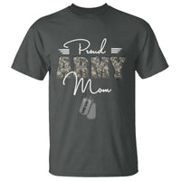 Personalized Army Family T Shirt Custom Name Tag Proud Army Mom Military Camo - Wonder Print Shop