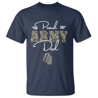 Personalized Army Family T Shirt Custom Name Tag Proud Army Dad Military Camo - Wonder Print Shop