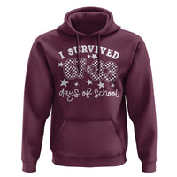 I Survived 67 33 100 Days of School Hoodie Funny 100th Day of School One Hundred Days