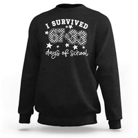 I Survived 67 33 100 Days of School Sweatshirt Funny 100th Day of School One Hundred Days