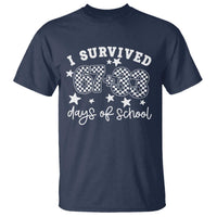 I Survived 67 33 100 Days of School T Shirt Funny 100th Day of School One Hundred Days