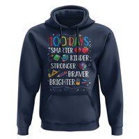 Happy 100 Days of School Hoodie 100th Day Kids Boys Girls Teachers Pupils