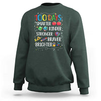 Happy 100 Days of School Sweatshirt 100th Day Kids Boys Girls Teachers Pupils