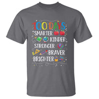 Happy 100 Days of School T Shirt 100th Day Kids Boys Girls Teachers Pupils