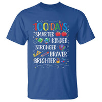 Happy 100 Days of School T Shirt 100th Day Kids Boys Girls Teachers Pupils