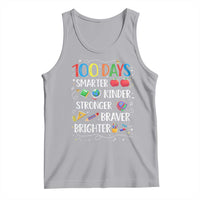 Happy 100 Days of School Tank Top 100th Day Kids Boys Girls Teachers Pupils