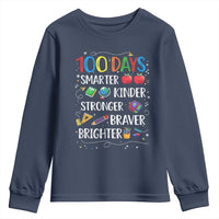 Happy 100 Days of School Youth Sweatshirt 100th Day Kids Boys Girls Teachers Pupils